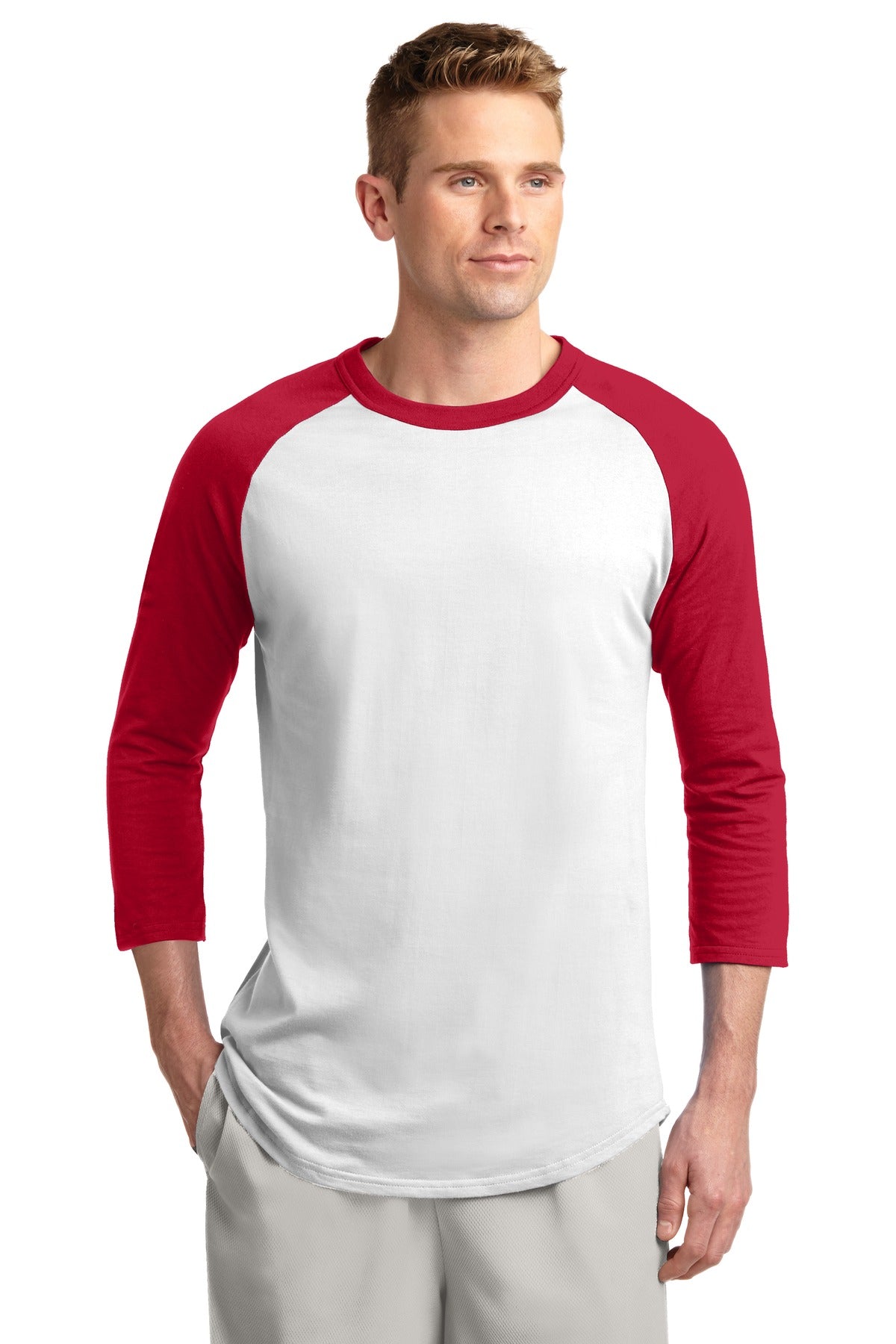 Sport-Tek® Colorblock Raglan Jersey T200