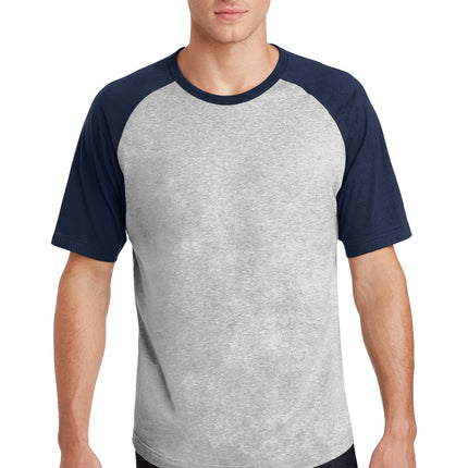 Sport-Tek ®  Short Sleeve Colorblock Raglan Jersey. T201