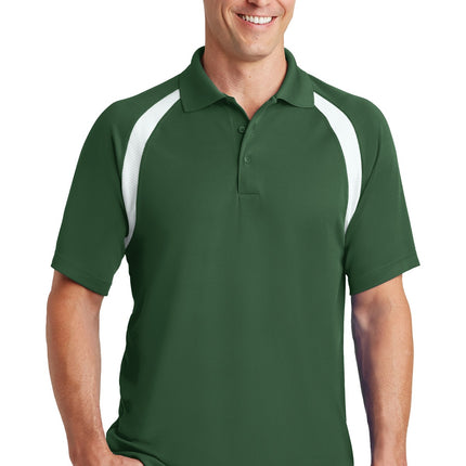Sport-Tek ®  Dry Zone ®  Colorblock Raglan Polo. T476