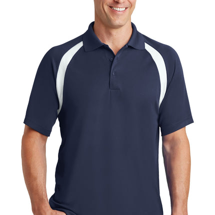 Sport-Tek ®  Dry Zone ®  Colorblock Raglan Polo. T476