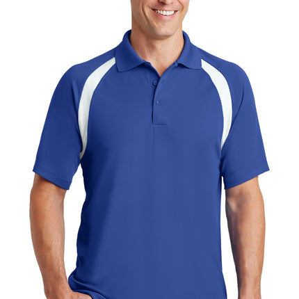 Sport-Tek ®  Dry Zone ®  Colorblock Raglan Polo. T476