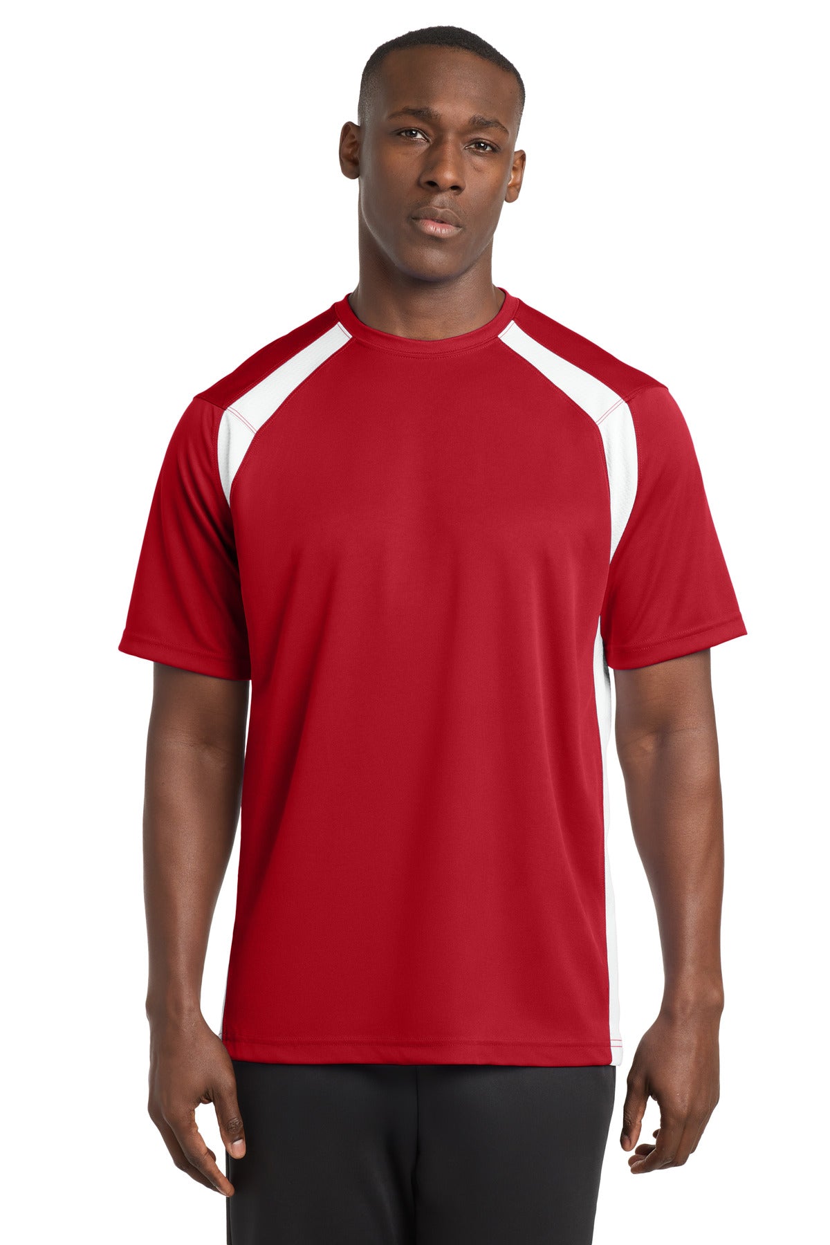 Sport-Tek® Dry Zone® Colorblock Crew T478