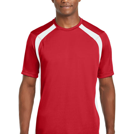 Sport-Tek ®  Dry Zone ®  Colorblock Crew. T478