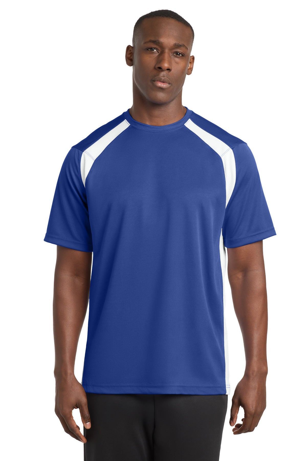 Sport-Tek® Dry Zone® Colorblock Crew T478