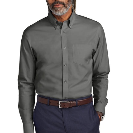 Brooks Brothers ®  Tall Wrinkle-Free Stretch Pinpoint Shirt TBB18000