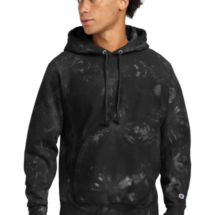Champion  ® Reverse Weave  ® Garment-Dyed Hooded Sweatshirt. GDS101