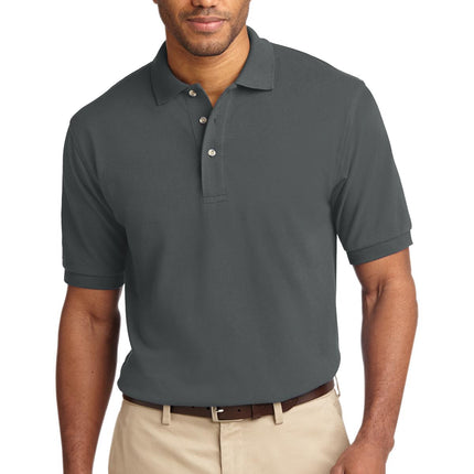 Port Authority ®  Tall Heavyweight Cotton Pique Polo.  TLK420
