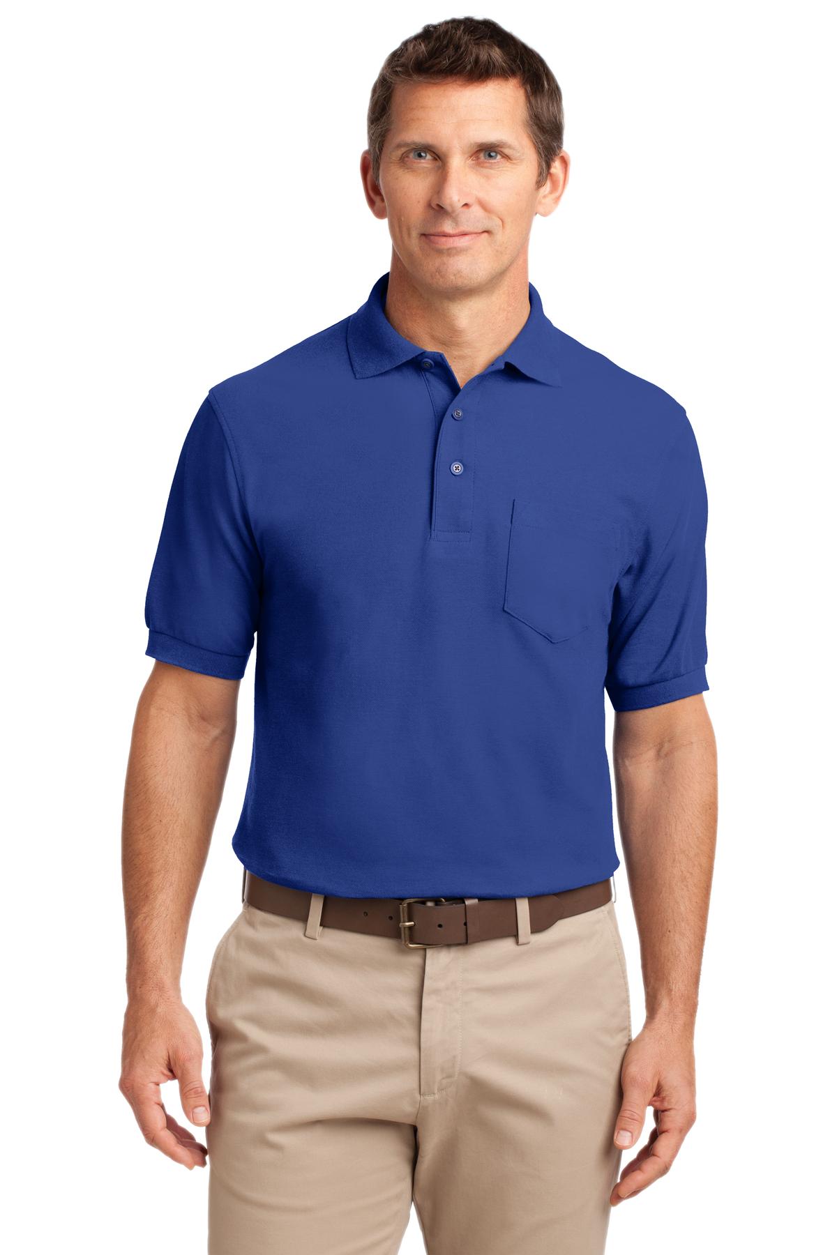 Port Authority ®  Tall Silk Touch Polo with Pocket. TLK500P