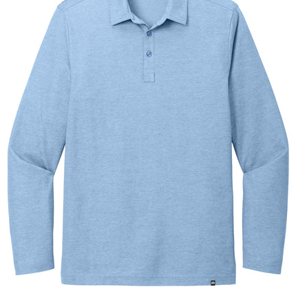 TravisMathew Oceanside Heather Long Sleeve Polo TM1MZ343