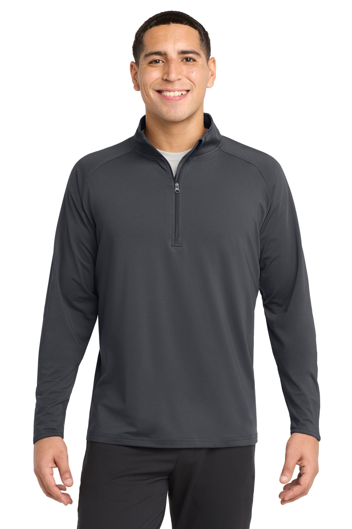 Sport-Tek® Tall Sport-Wick® Stretch 1/4-Zip Pullover TST850