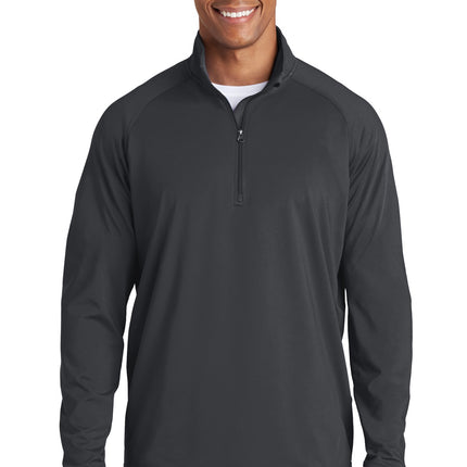 Sport-Tek ®  Tall Sport-Wick ®  Stretch 1/4-Zip Pullover. TST850