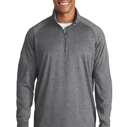 Sport-Tek ®  Tall Sport-Wick ®  Stretch 1/4-Zip Pullover. TST850