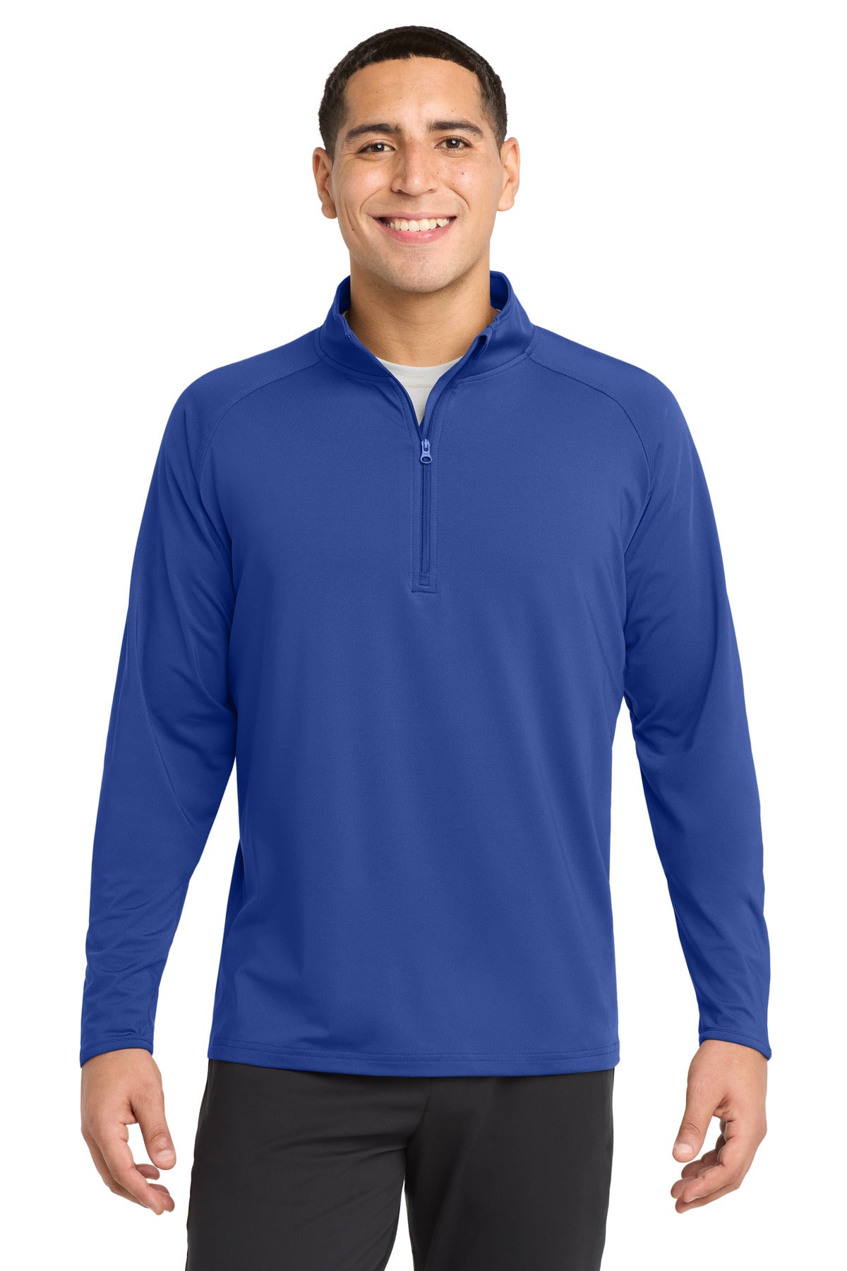 Sport-Tek® Tall Sport-Wick® Stretch 1/4-Zip Pullover TST850