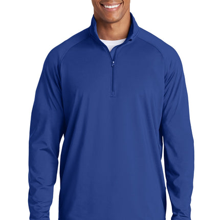 Sport-Tek ®  Tall Sport-Wick ®  Stretch 1/4-Zip Pullover. TST850