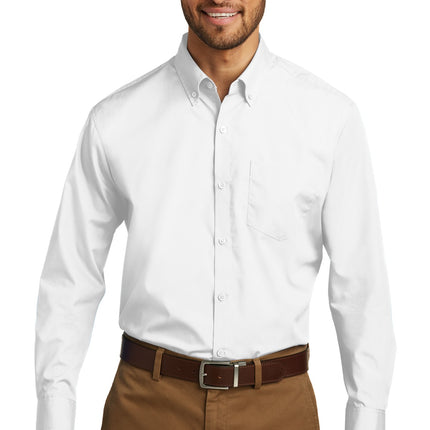 Port Authority ®  Tall Long Sleeve Carefree Poplin Shirt. TW100