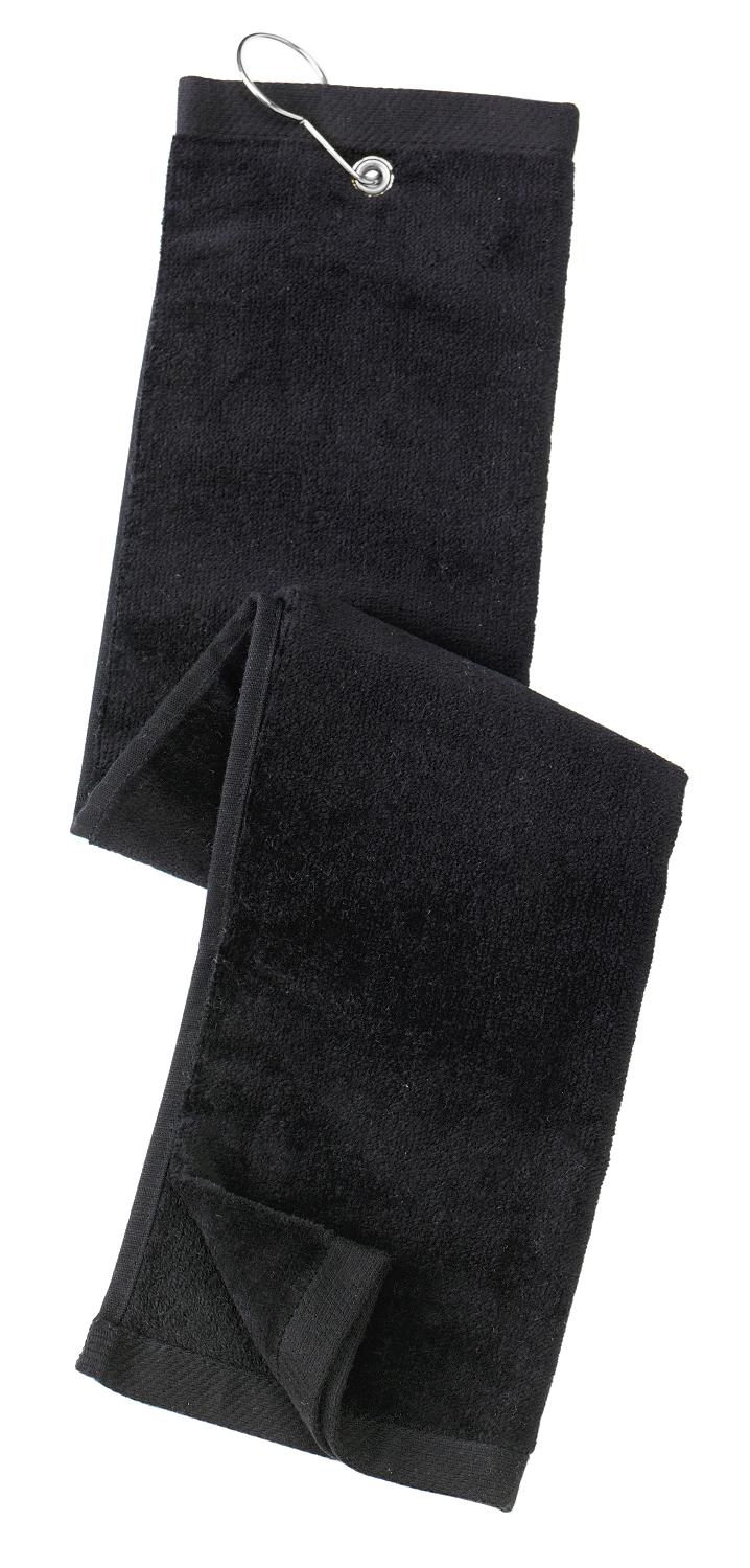 Port Authority® Grommeted Tri-Fold Golf Towel TW50