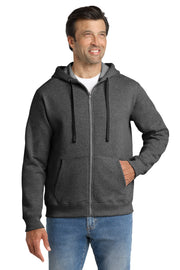 Volunteer Knitwear™ Chore Fleece Full-Zip Hoodie VL130ZH