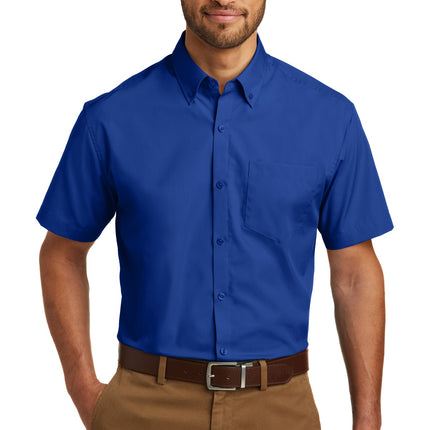Port Authority ®  Short Sleeve Carefree Poplin Shirt. W101