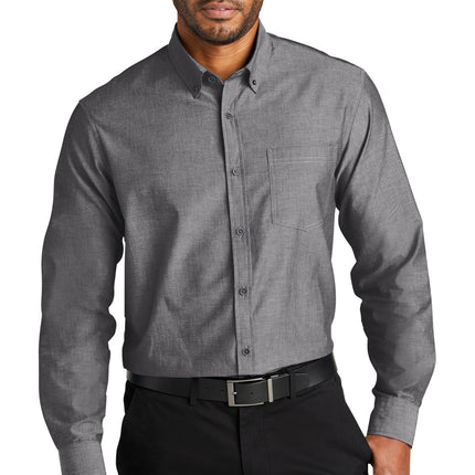 Port Authority ®  Long Sleeve Chambray Easy Care Shirt W382