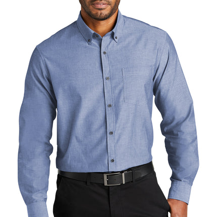 Port Authority ®  Long Sleeve Chambray Easy Care Shirt W382