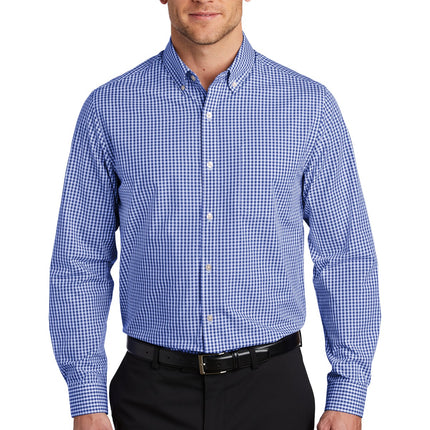 Port Authority  ®  Broadcloth Gingham Easy Care Shirt W644