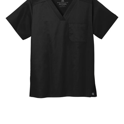 Wink ®  Unisex WorkFlex Chest Pocket V-Neck Top WW3160