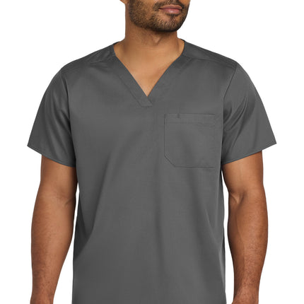 Wink ®  Unisex WorkFlex Chest Pocket V-Neck Top WW3160
