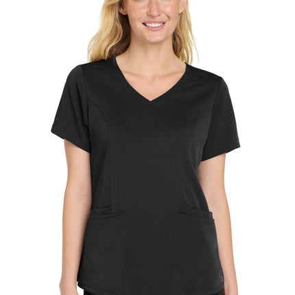 Wink ®  Women's Premiere Flex   Mock Wrap Top WW4268