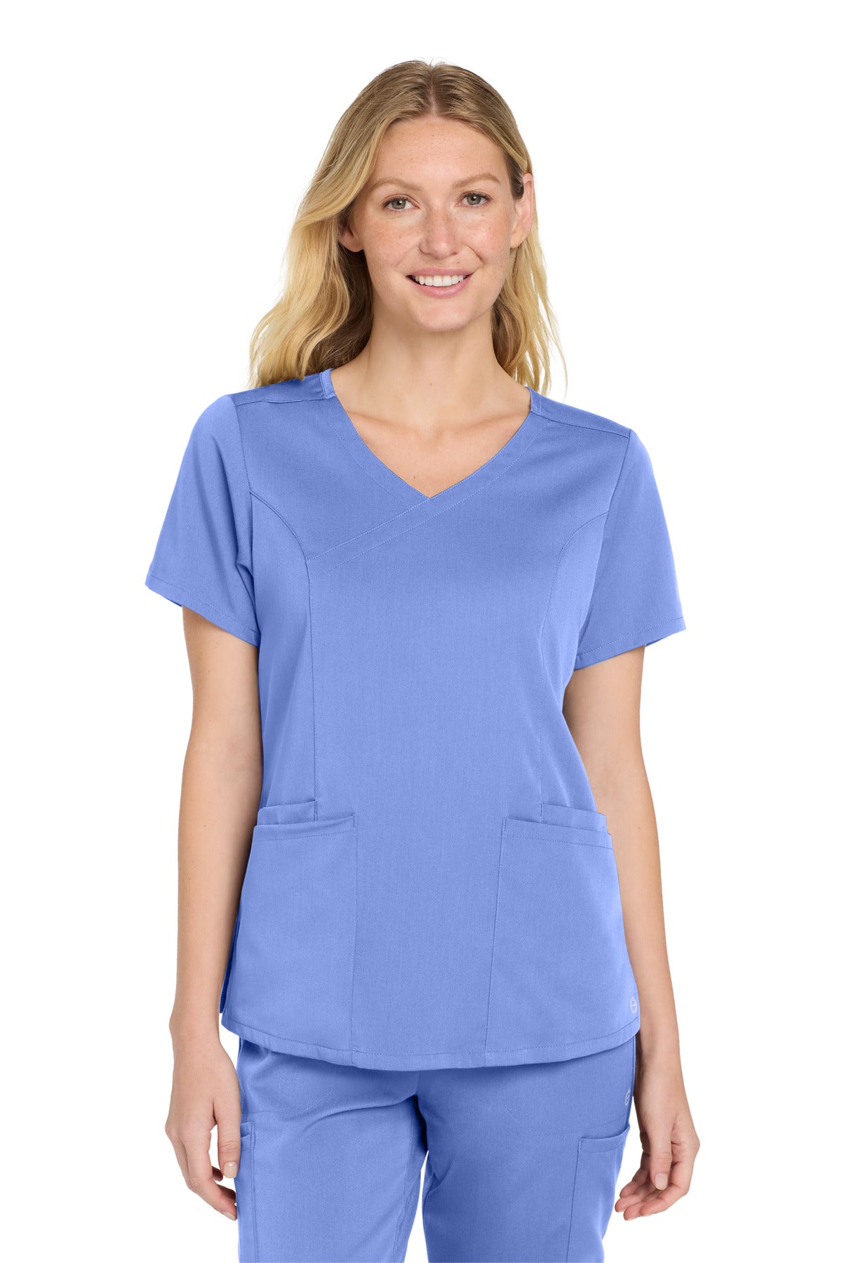 Wink® Women's Premiere Flex Mock Wrap Top WW4268