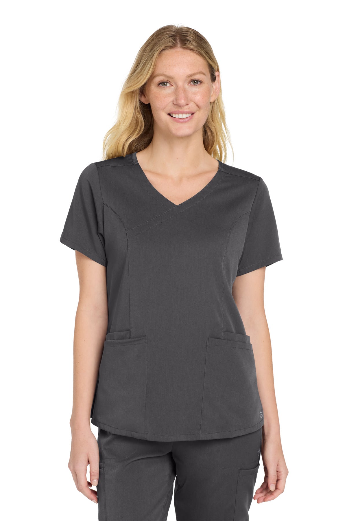 Wink® Women's Premiere Flex Mock Wrap Top WW4268