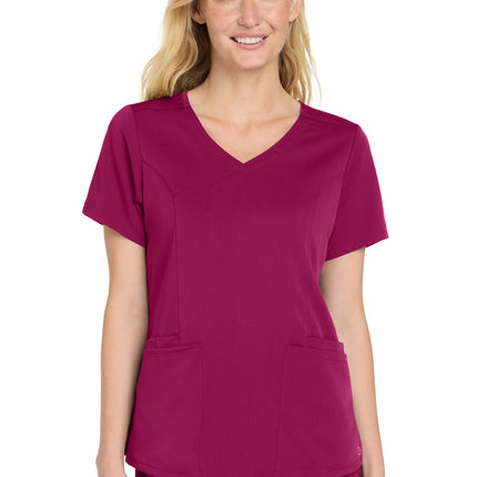 Wink ®  Women's Premiere Flex   Mock Wrap Top WW4268