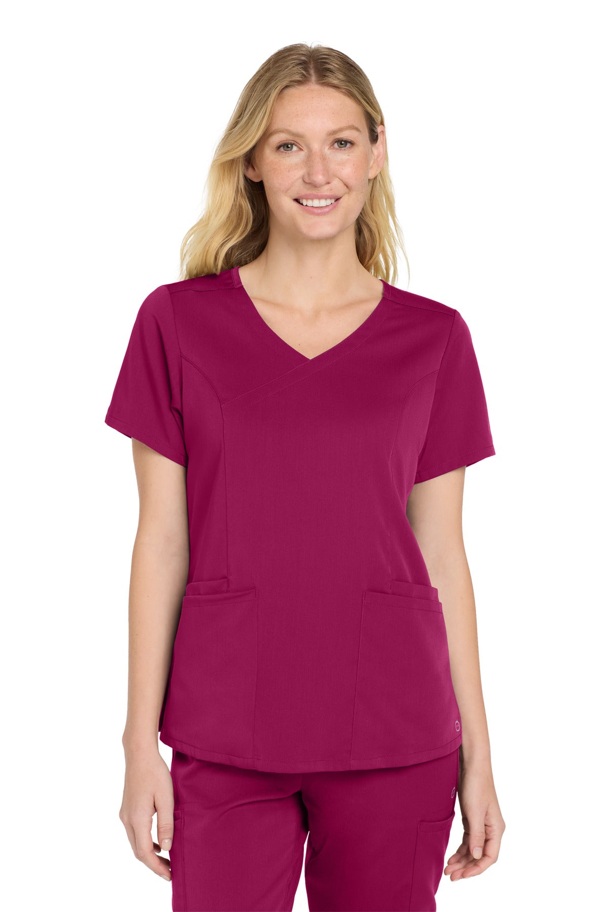 Wink® Women's Premiere Flex Mock Wrap Top WW4268