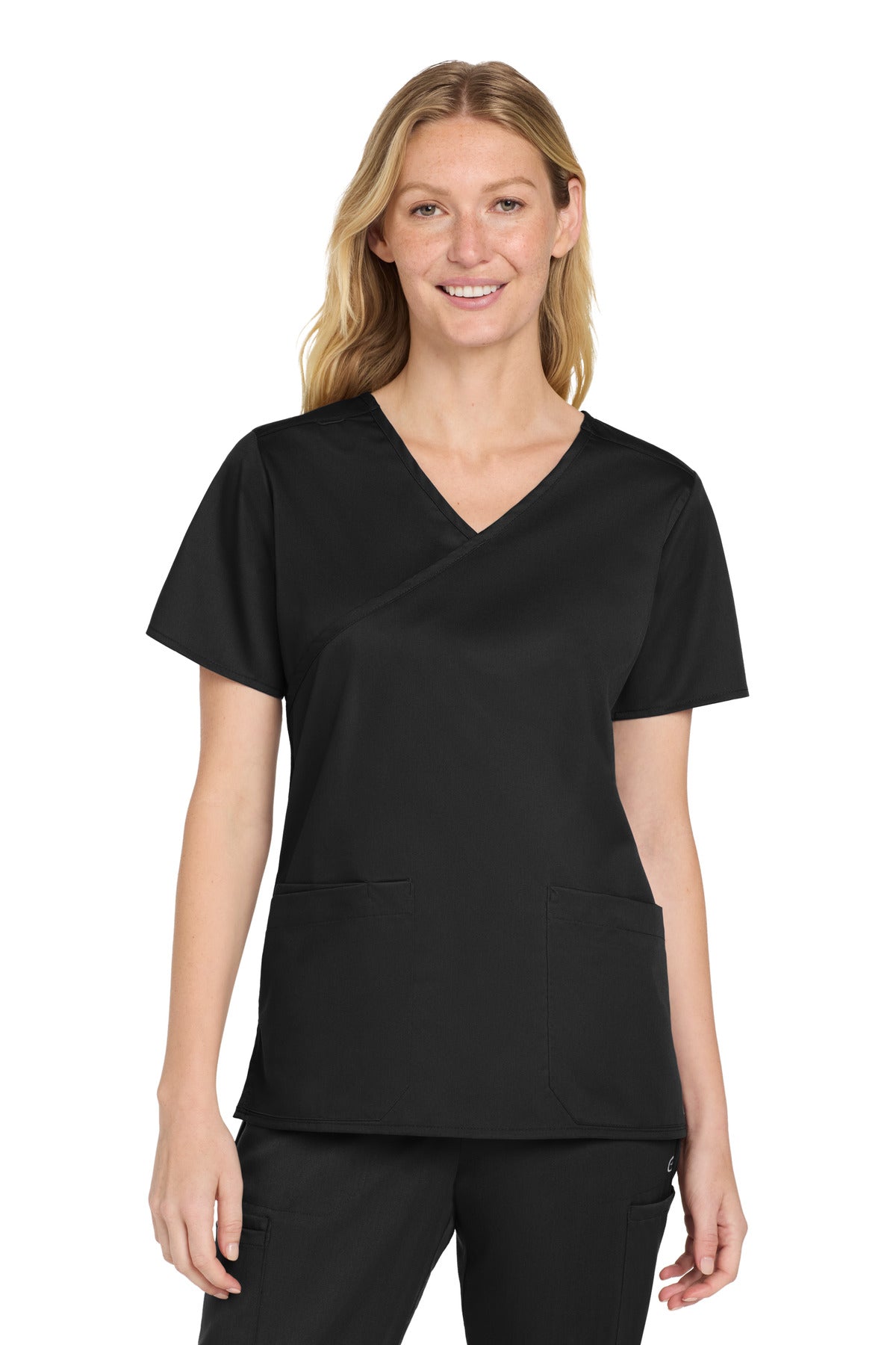 Wink® Women's WorkFlex Mock Wrap Top WW4760