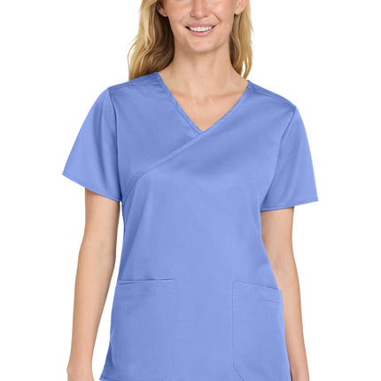 Wink ®  Women's WorkFlex   Mock Wrap Top WW4760