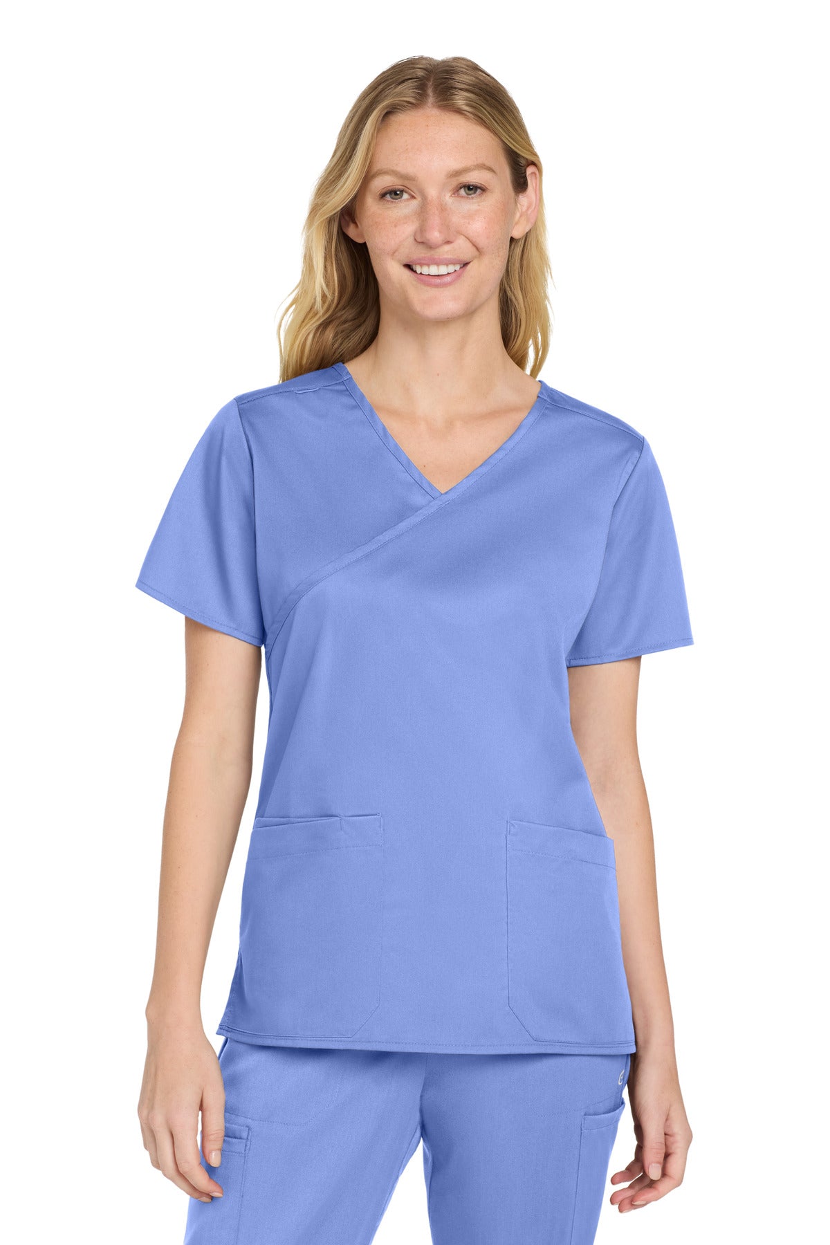 Wink® Women's WorkFlex Mock Wrap Top WW4760