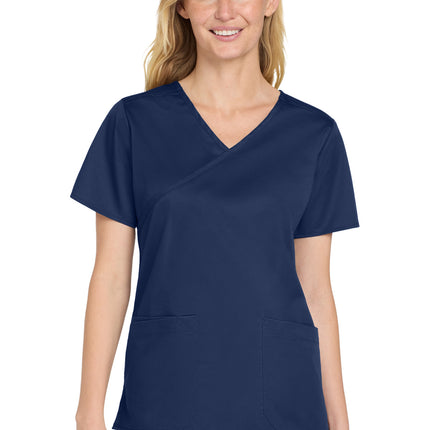 Wink ®  Women's WorkFlex   Mock Wrap Top WW4760