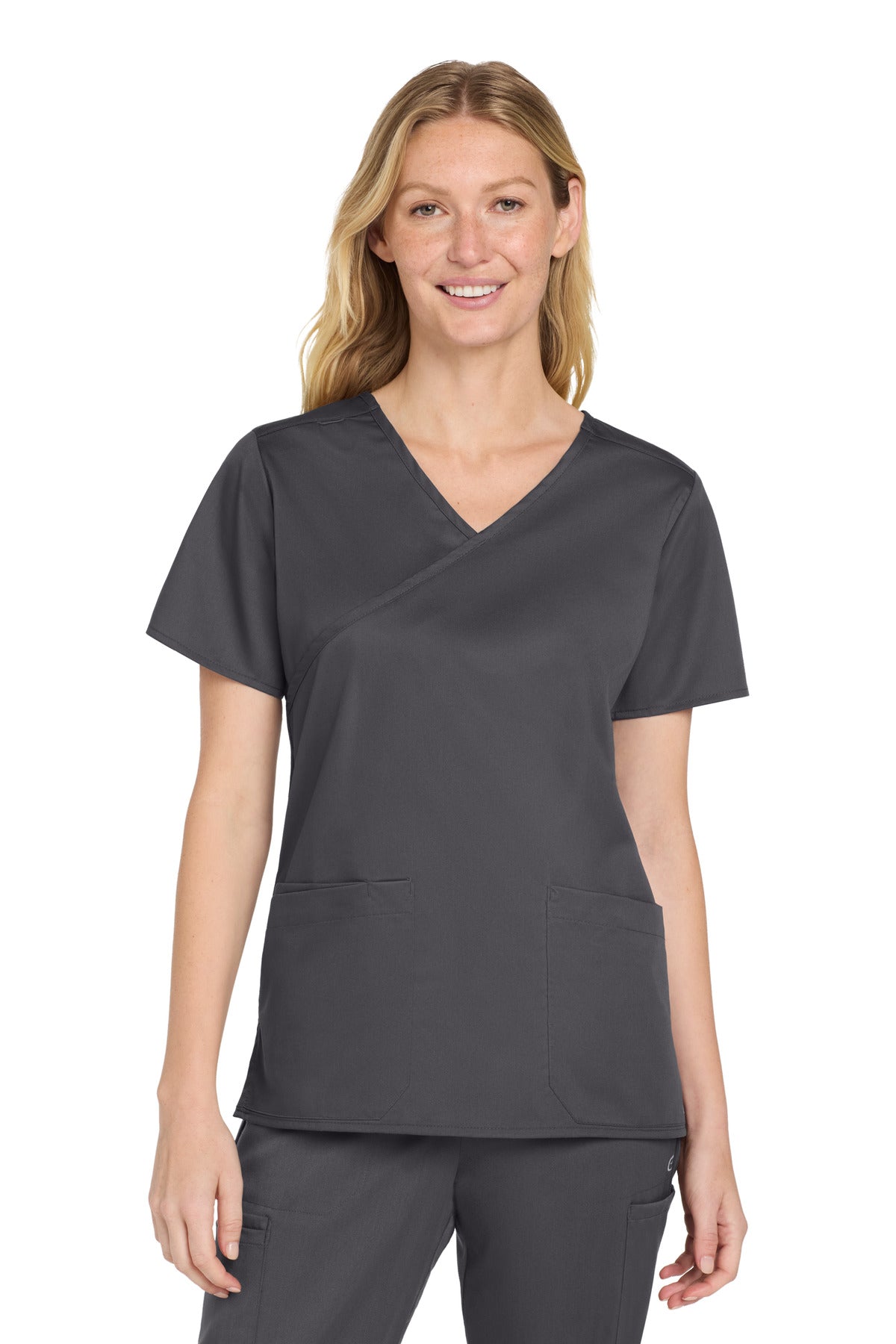 Wink® Women's WorkFlex Mock Wrap Top WW4760