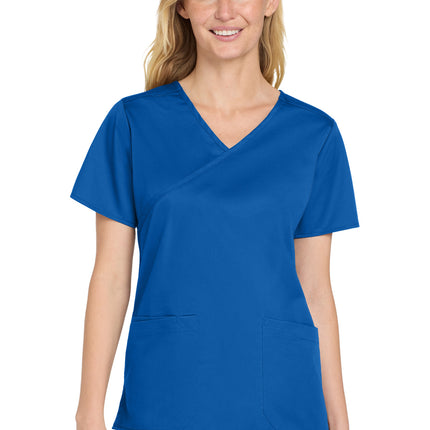 Wink ®  Women's WorkFlex   Mock Wrap Top WW4760