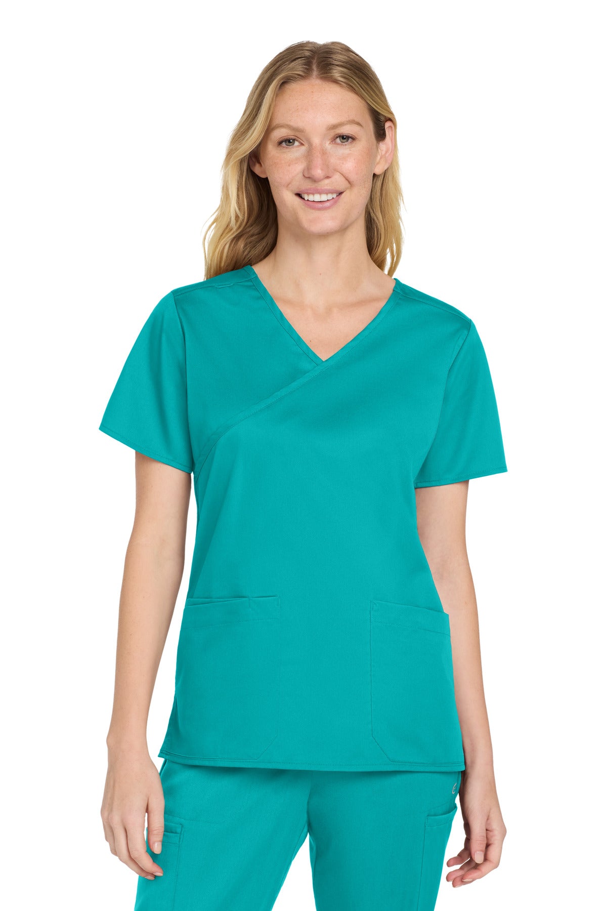 Wink® Women's WorkFlex Mock Wrap Top WW4760