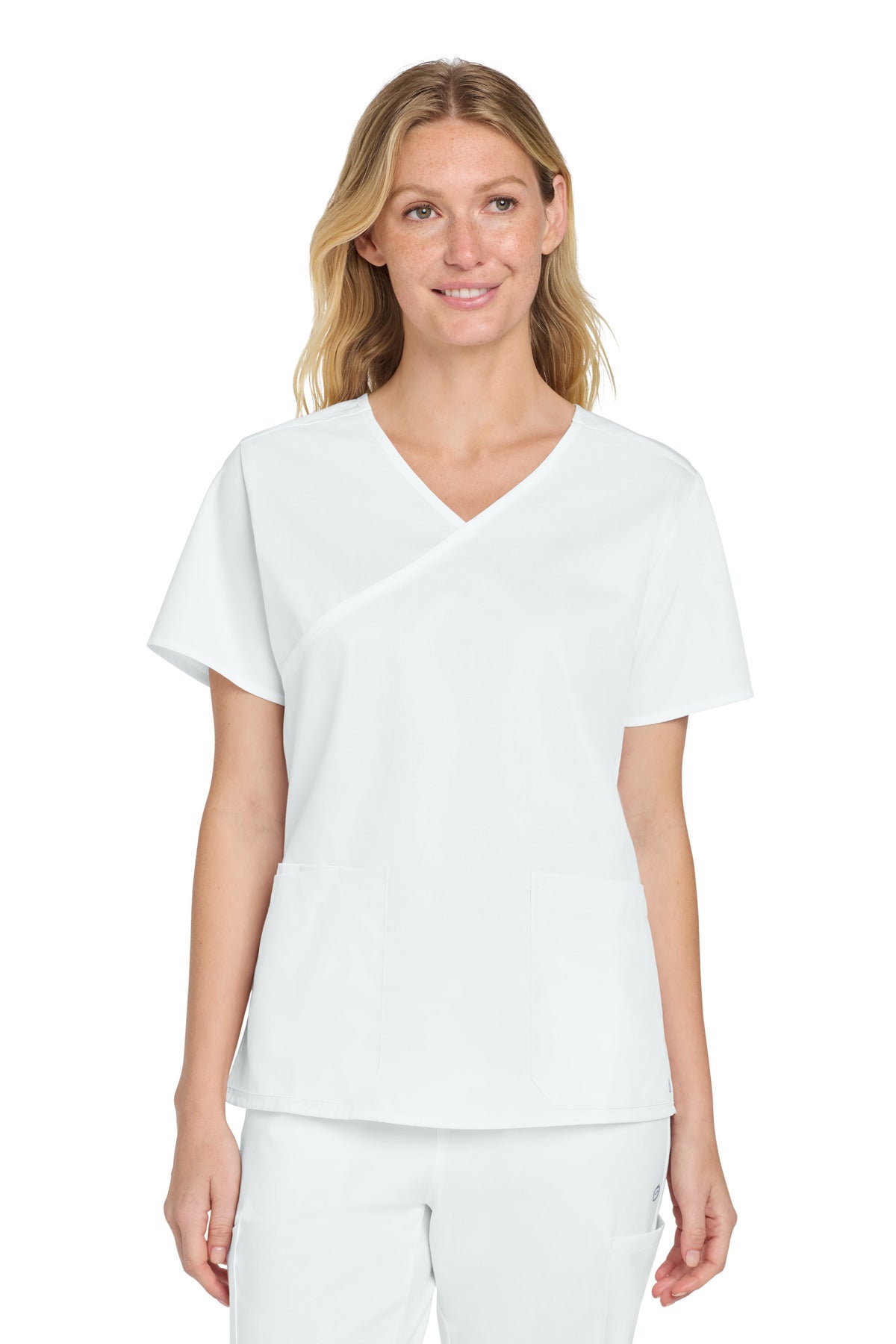 Wink® Women's WorkFlex Mock Wrap Top WW4760