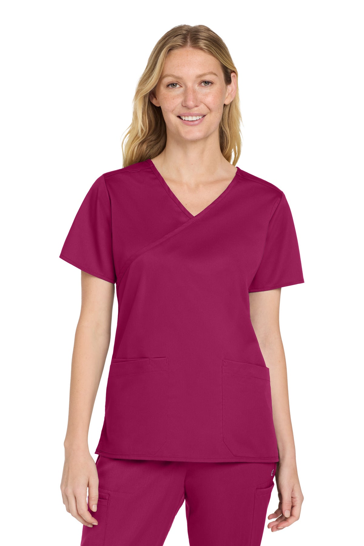 Wink® Women's WorkFlex Mock Wrap Top WW4760