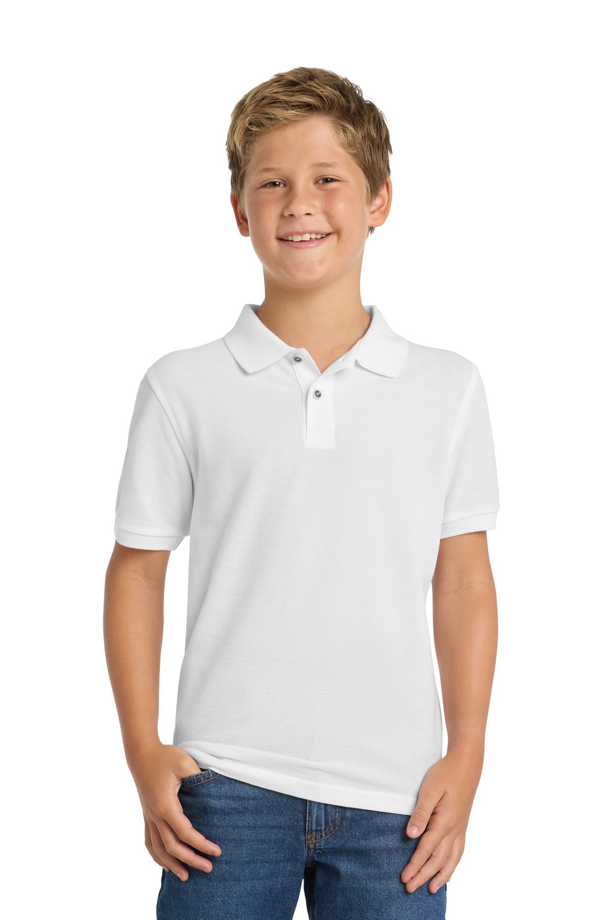Port Authority ®  Youth Silk Touch Polo.  Y500
