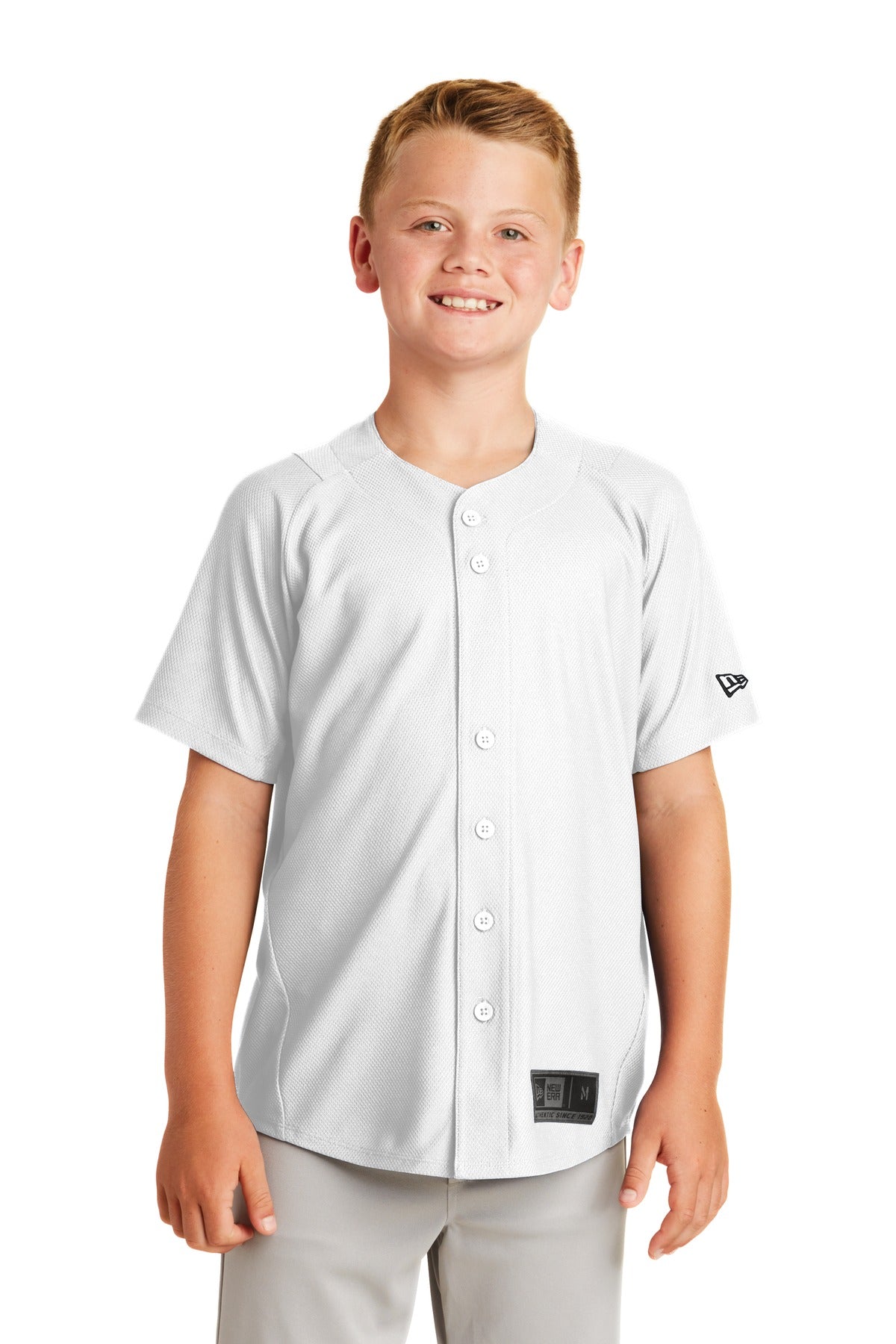 New Era ® Youth Diamond Era Full-Button Jersey YNEA220