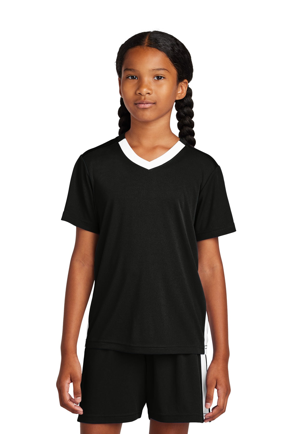 Sport-Tek® Youth Competitor United V-Neck YST101
