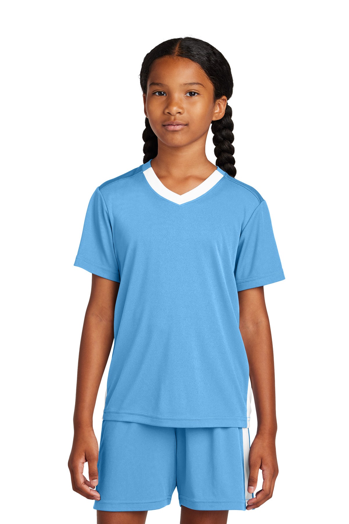Sport-Tek® Youth Competitor United V-Neck YST101