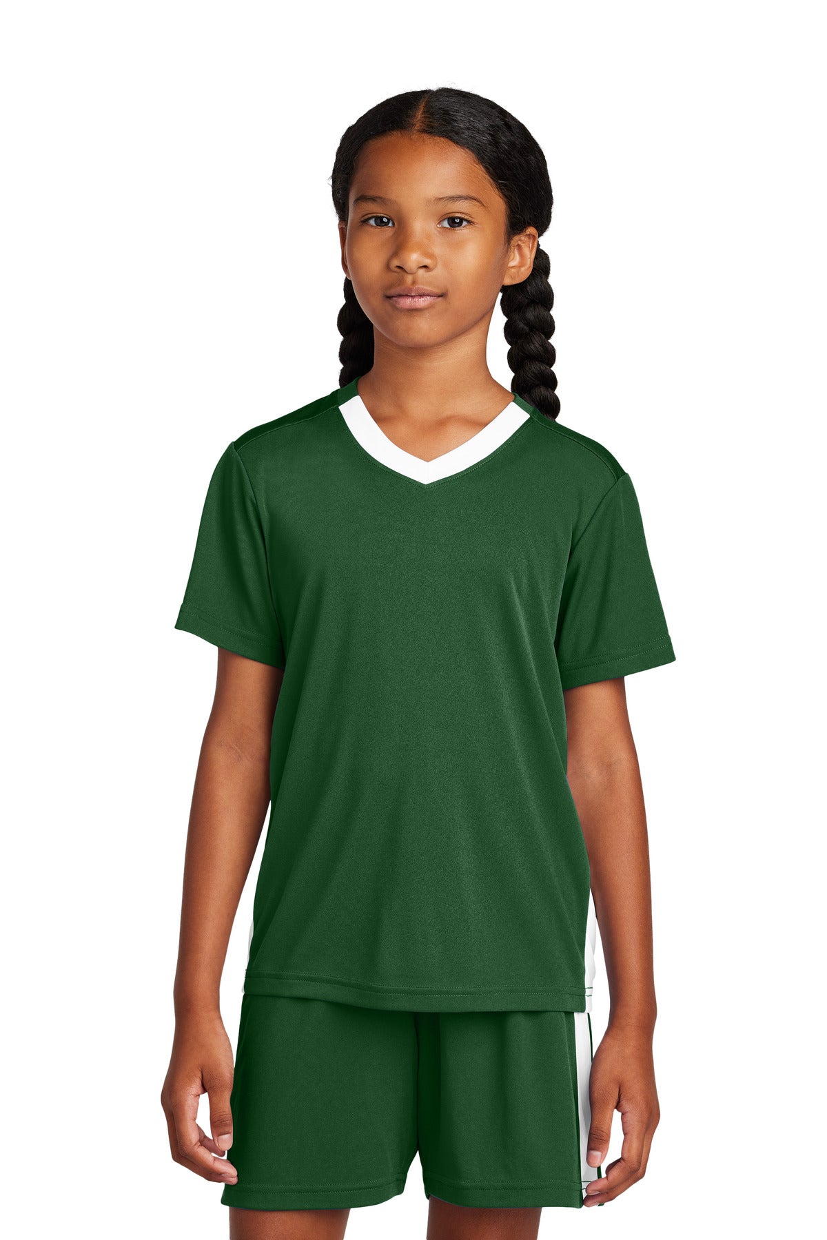 Sport-Tek® Youth Competitor United V-Neck YST101