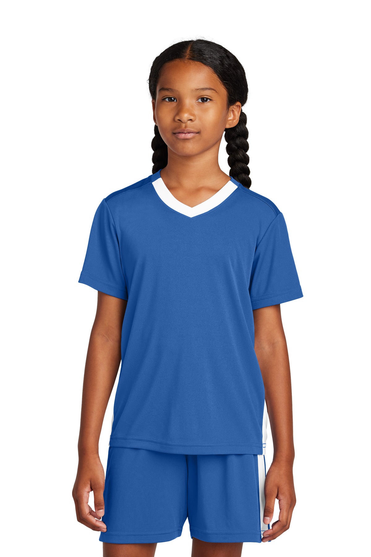 Sport-Tek® Youth Competitor United V-Neck YST101