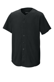 Sport-Tek® Youth PosiCharge® Tough Mesh Full-Button Jersey YST220