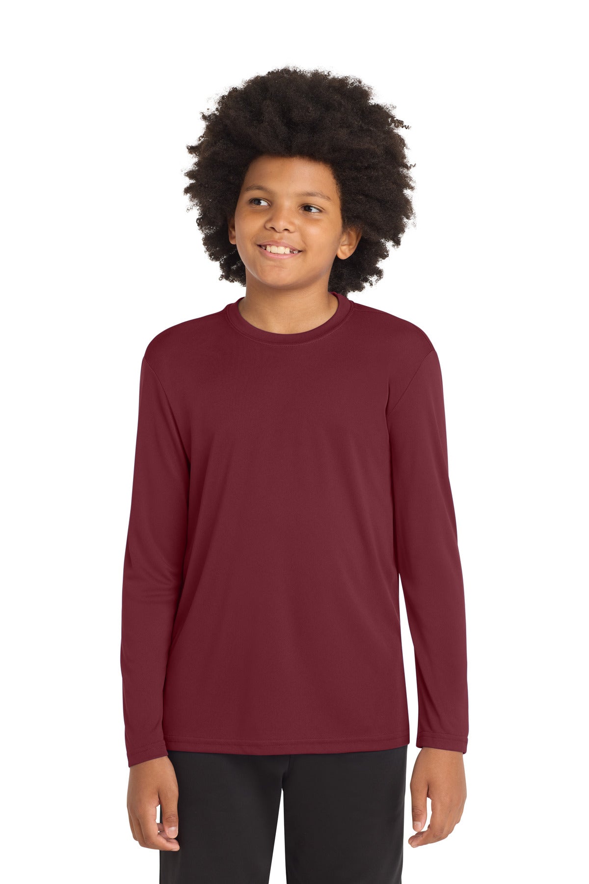 Sport-Tek® Youth Long Sleeve PosiCharge® Competitor Tee YST350LS