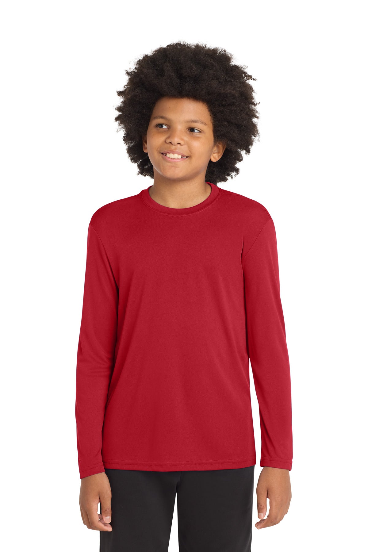 Sport-Tek® Youth Long Sleeve PosiCharge® Competitor Tee YST350LS